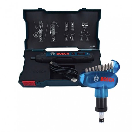 Combo Atornillador Inalámbrico Bosch Go GEN-2 + Accesorios