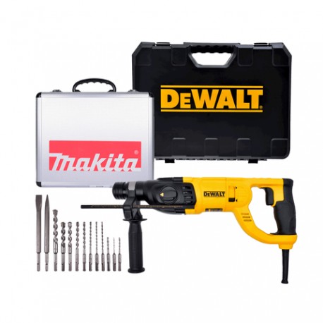 Rotomartillo Dewalt SDS Plus D25260K 1500 RPM 800 W + Brocas