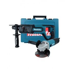 Kit Makita HR2475X4 Rotomartillo HR2475 + Esmeriladora 9559NB