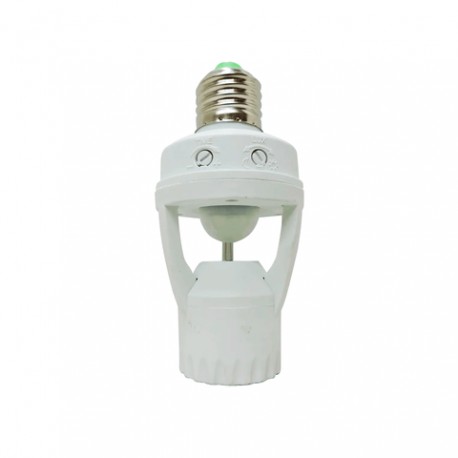 Socket con Sensor de Movimiento Adir 2521 p/ Foco Ahorrador