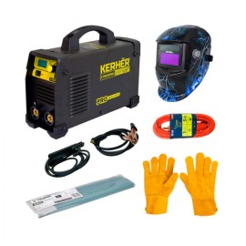 Combo Soldadora Inversor KTI200PRO + Electrodos + Accesorios