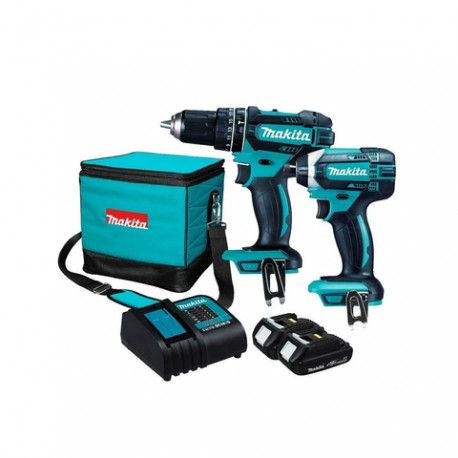 Combo Makita DLX2131SY Rotomartillo + Atornillador Impacto