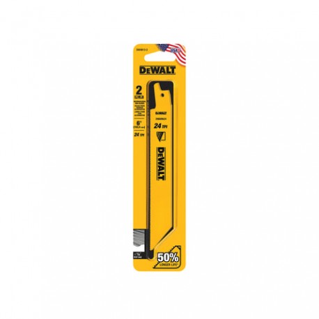 Segueta para Sierra Sable Dewalt DW4813-2 6" 2 Pzs