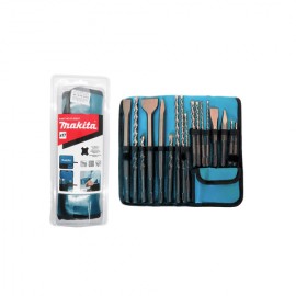 Brocas SDS Plus y Cincel Makita D-53637 17 Pzs