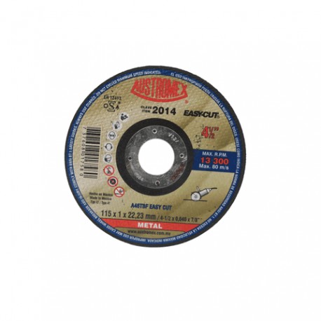 Disco de Corte para Metal Austromex 4 1/2" 2014