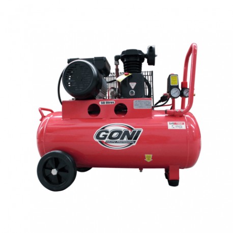 Compresor de Aire de Banda Goni 9305 1 HP 50 L