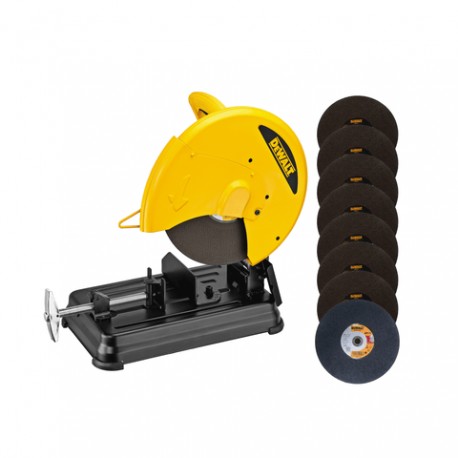 Cortadora de Metales Dewalt D28730-B3 + Discos de Corte