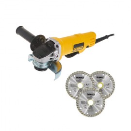 Esmeriladora Mini Angular Dewalt DWE4120X-B3 12000 RPM 900 W