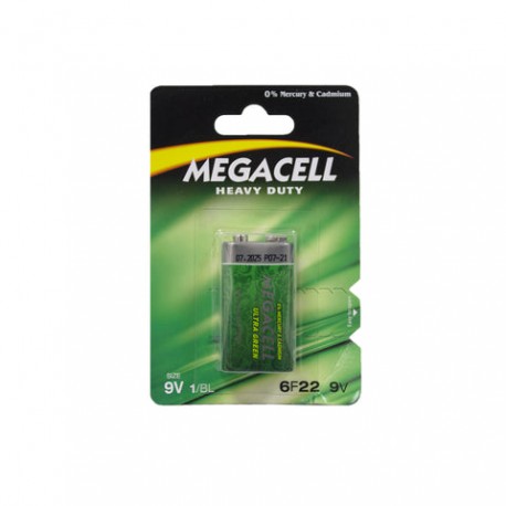 Pila Megacell Heavy Duty 9 V