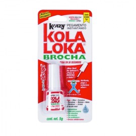 Pegamento Instantáneo Kola Loka KBR-8 Brocha 5 grs