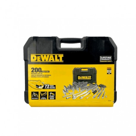 Juego de Herramientas Mecánicas DeWalt DWMT45007 200 Pzas