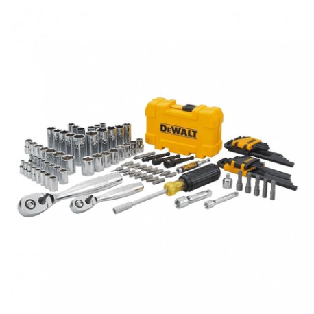 Juego de Herramientas Mecánicas DeWalt DWMT73801 108 Pzas