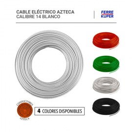 Cable Eléctrico Azteca Calibre 14